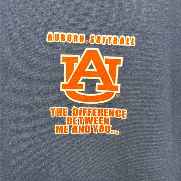 Auburn Softball Graphic Tee - Picture 1 of 11